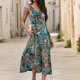 Island Poppies Dress
