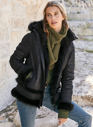 Shearling Noorvik Coat – Peruvian Connection