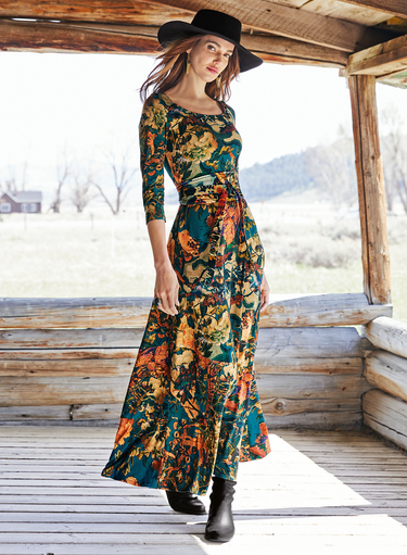 Milena Maxi-Dress