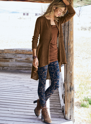 Traced Vine Leggings