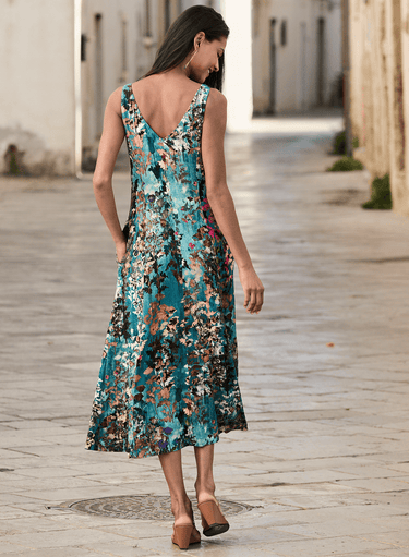 Island Poppies Dress
