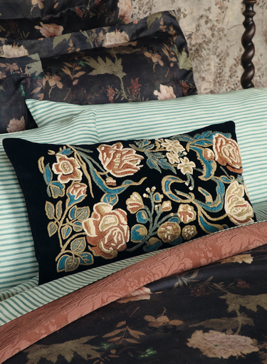 Potpourri Embroidered Pillow