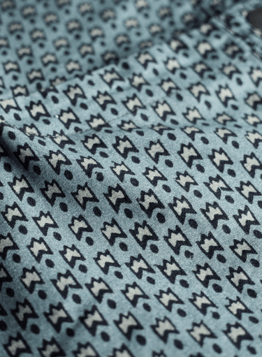 Birdseye Print Pants