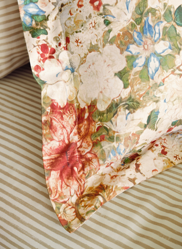 Ivory Hokkaido Flower Sham