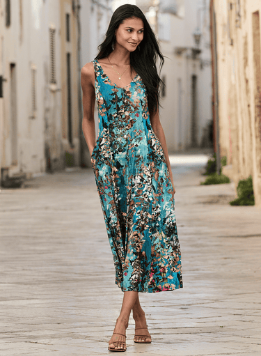 Island Poppies Dress