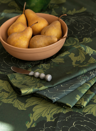 Night Peony Tablecloth