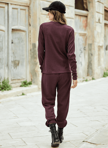 Waffle Knit Joggers