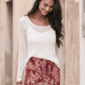 Ribbon Lace Top