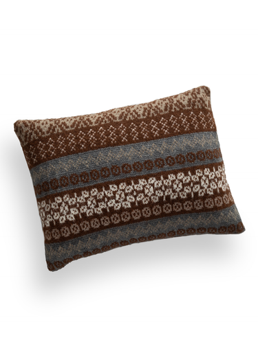 Fair Isle Knit Pillow