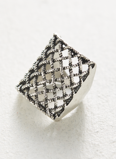 Basketweave Ring