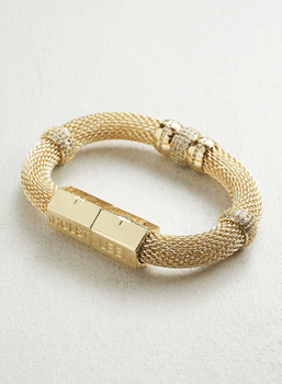 Gold Mesh Bracelet