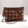Bronze Beaded Crochet Bag