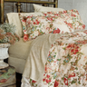 Ivory Hokkaido Flower Duvet Cover Set