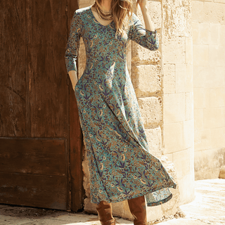 Tuscan Floral Dress