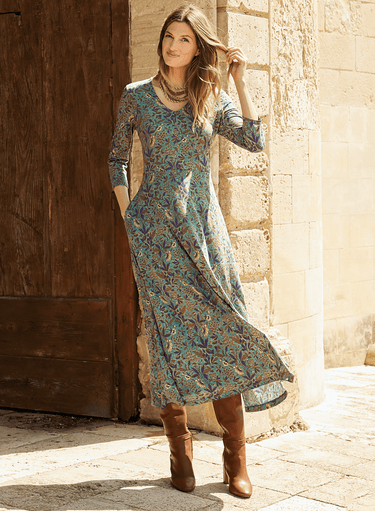 Tuscan Floral Dress
